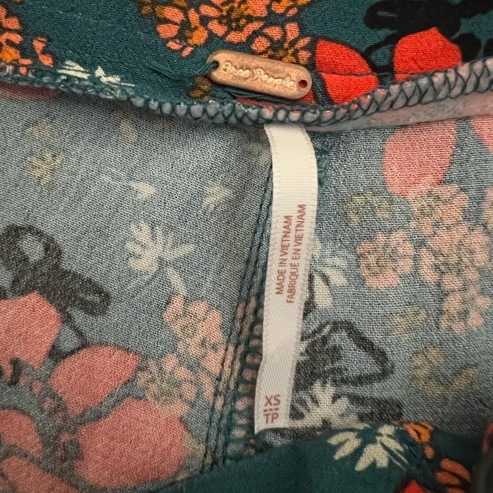 Free People Can’t Take My Eyes Off You Floral Flare Pants